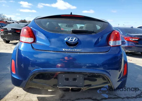 2017 Hyundai Veloster from USA, damaged, VIN KMHTC6AD2HU320459